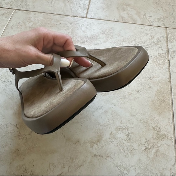 ZARA Strappy Platform Sandals Shoes 39 - Picture 5 of 6